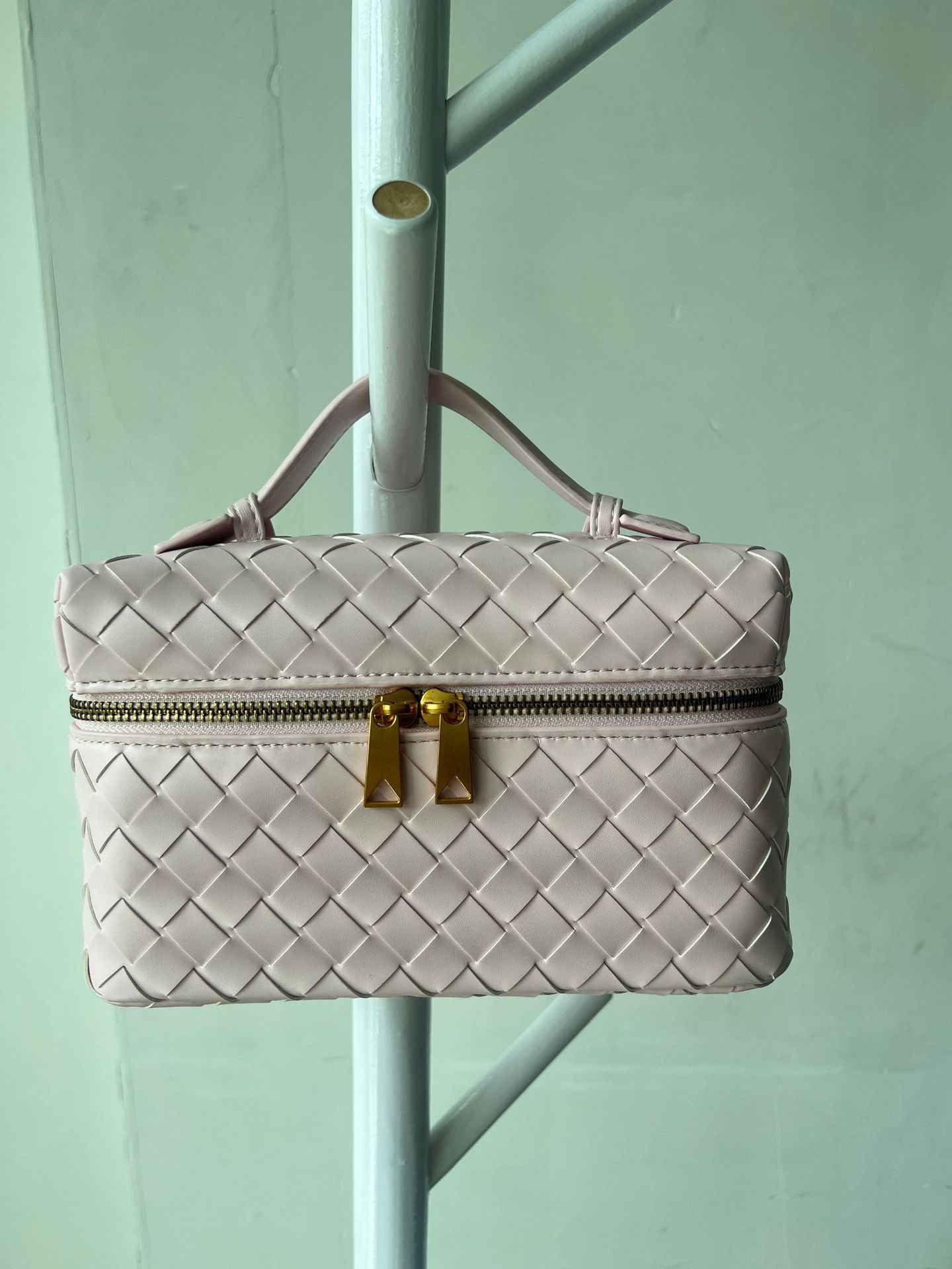 Women's Woven Lunch Box Versatile Handmade Small Square Bags