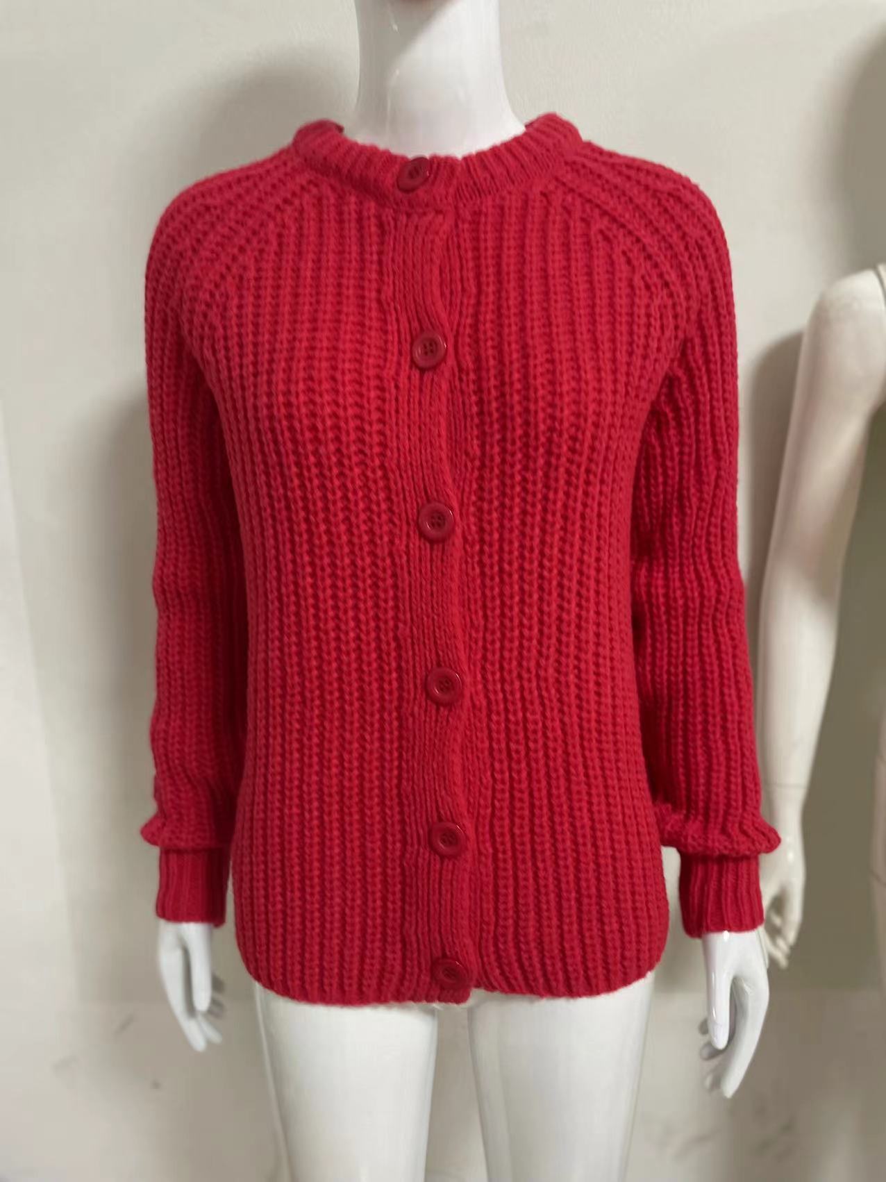 Women's Loose Lazy Style Solid Color Sweaters
