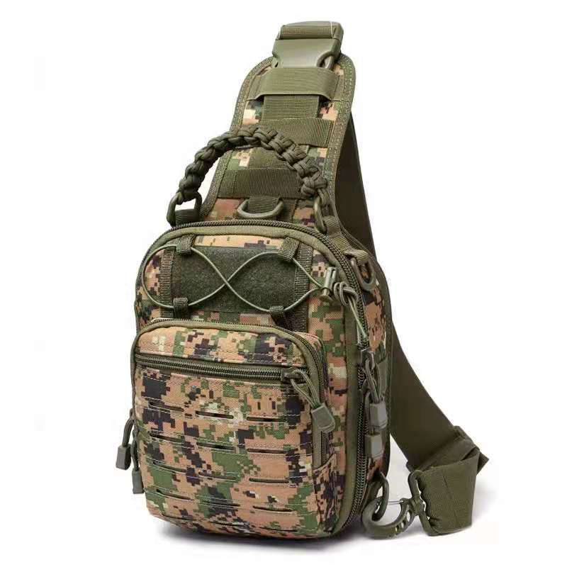 Men's Military Fans Camouflage Oxford Cloth Material Men's Chest Bags