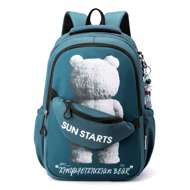 Children's Grade Large Capacity Spine Protection Lightweight Elementary School Students' Schoolbags