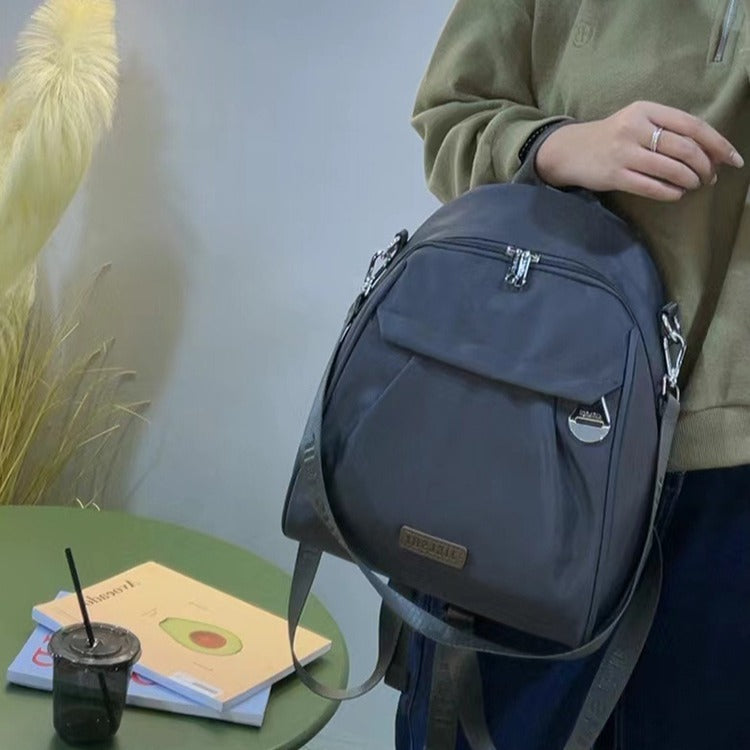 Women's Trendy Nylon Cloth Fashionable Large Capacity Backpacks