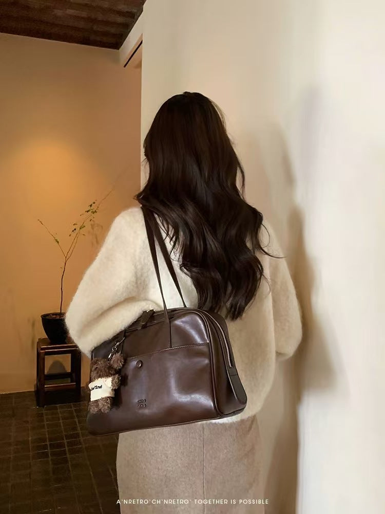 Women's South Style Bach Taiwan Pillow Retro Shoulder Bags