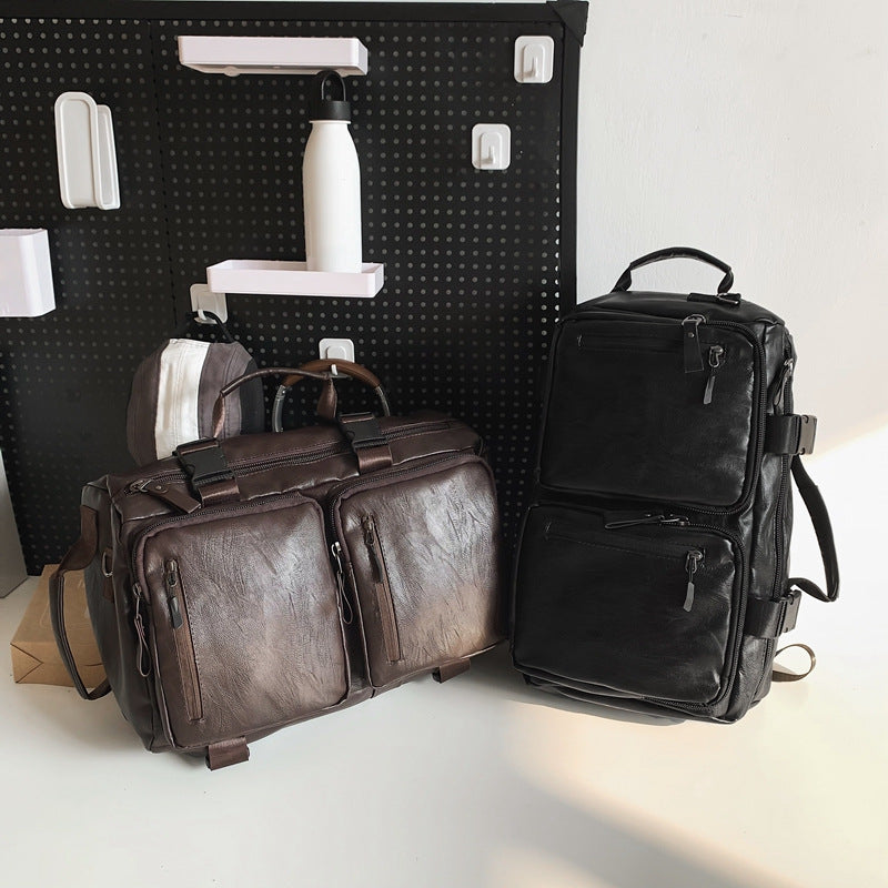 Graceful Retro Large Capacity Simple Business Backpacks