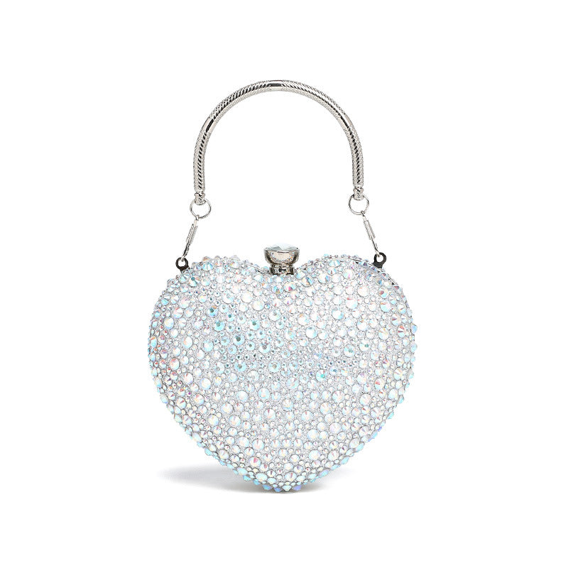 Women's Rhinestone Winter Fashion Mini Love One Bags
