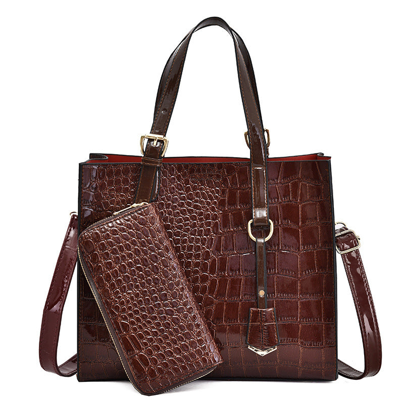 Women's Mother Design Portable Korean Style Trendy Crossbody Bags