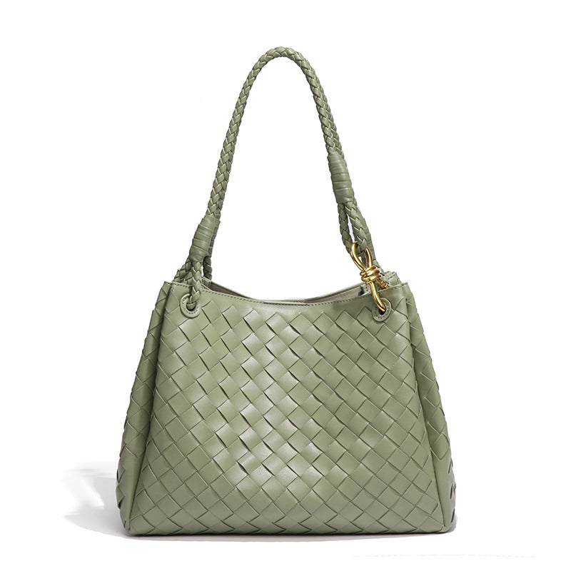 Woven Parachute Large Capacity Commuter Open Handbags
