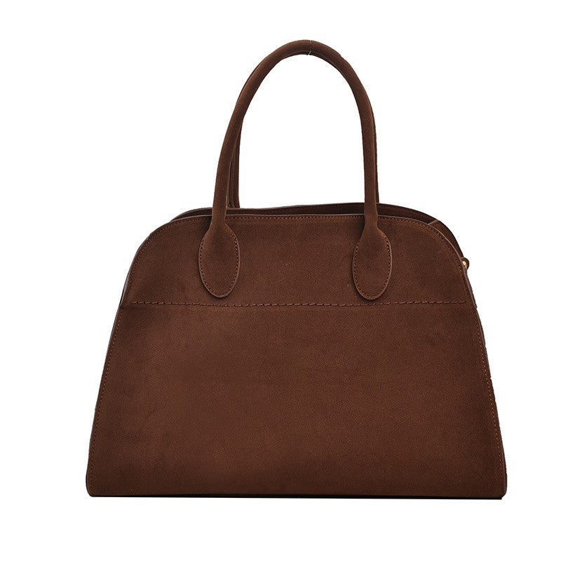 Women's Retro Textured Large Capacity Summer Frosted Tote Bags