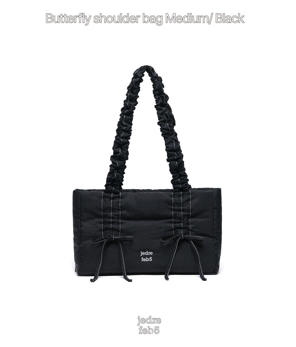 Women's Niche Korean Pleated Commuter Portable Shoulder Bags