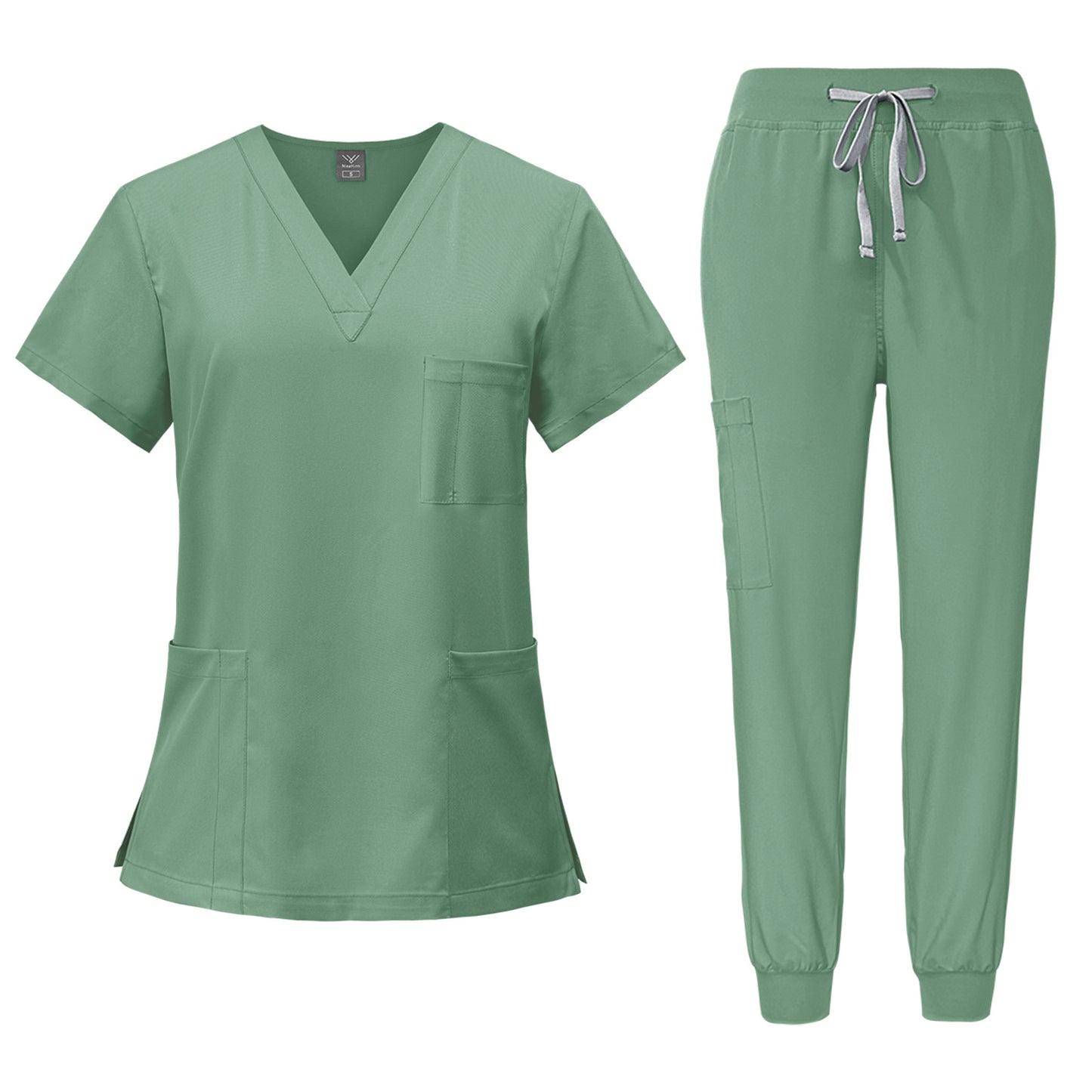 Women's & Men's Washing T-shirt Surgical Clothes Oral Nurse Suits