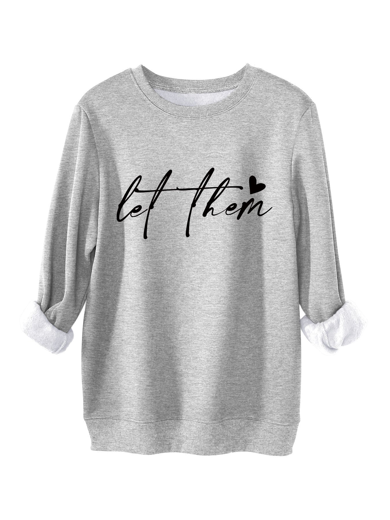 Women's Casual Fashion Simple Thickened Fleece Thermal Sweaters