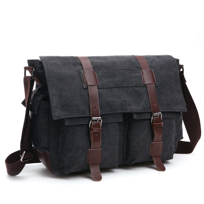 Men's Retro Hip Hop Trend Computer Single Men's Messenger Bags