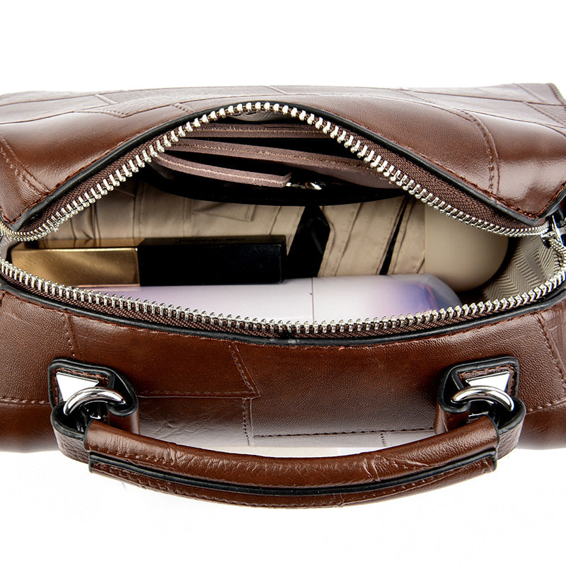 Women's Stitching Pillow Large Capacity Versatile Leisure Crossbody Bags