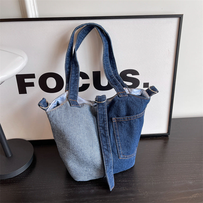 Slouchy Women's Denim Summer Niche Fashion Women's Shoulder Bag