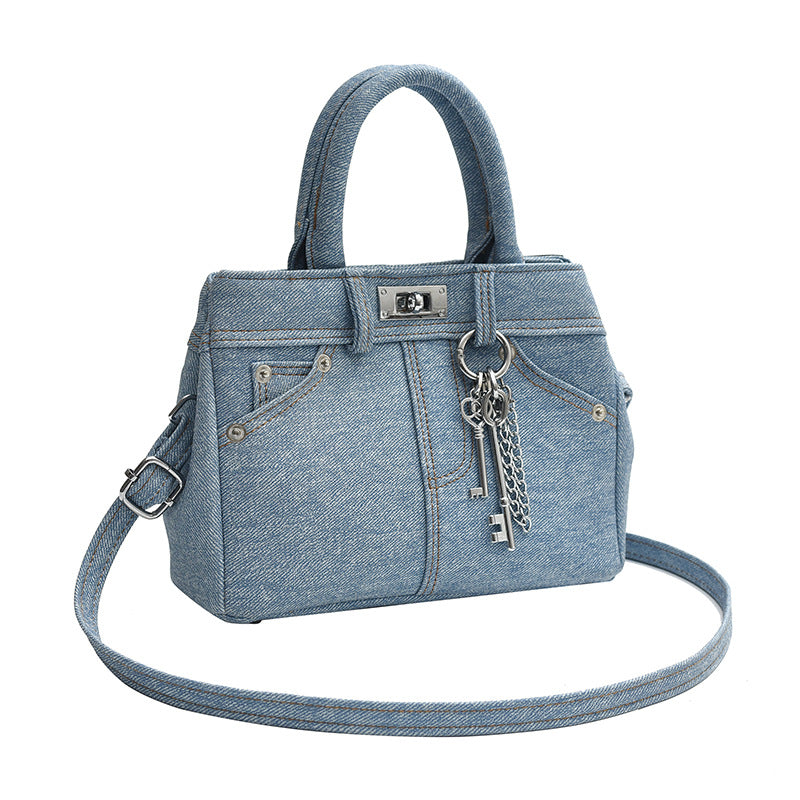Women's Style Jeans Kelly Retro Versatile Fashion Crossbody Bags