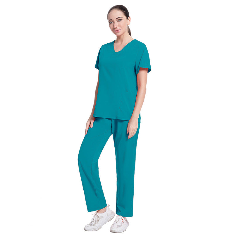 Salon Dental Operating Elastic Thin Hand Uniform