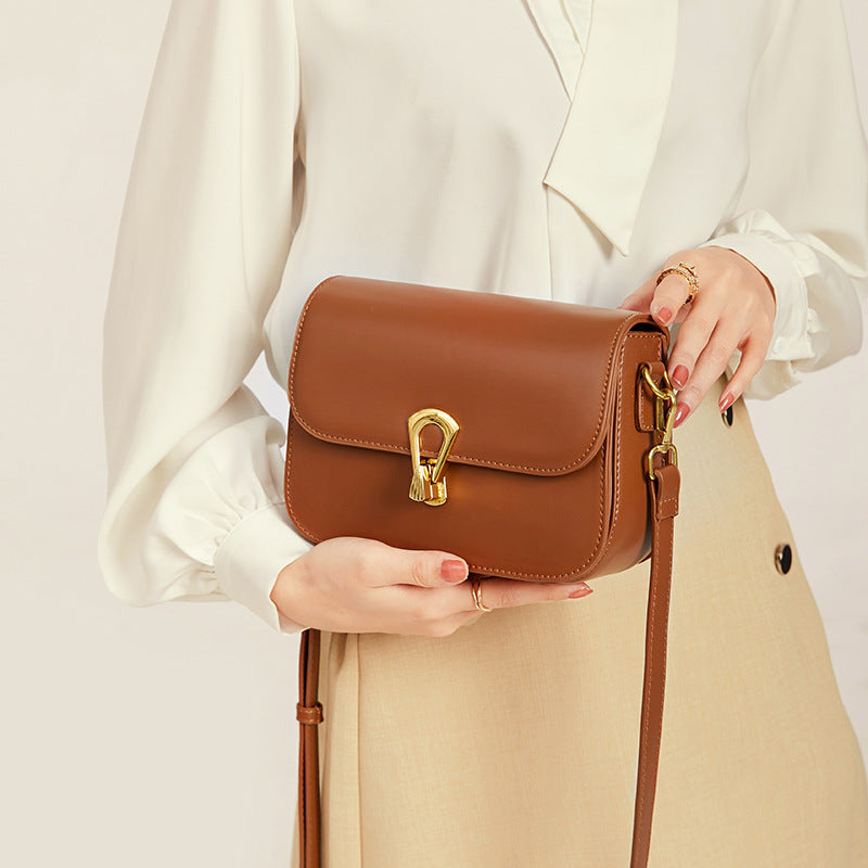 Women's Korean Fashion Design Underarm Tofu Crossbody Bags