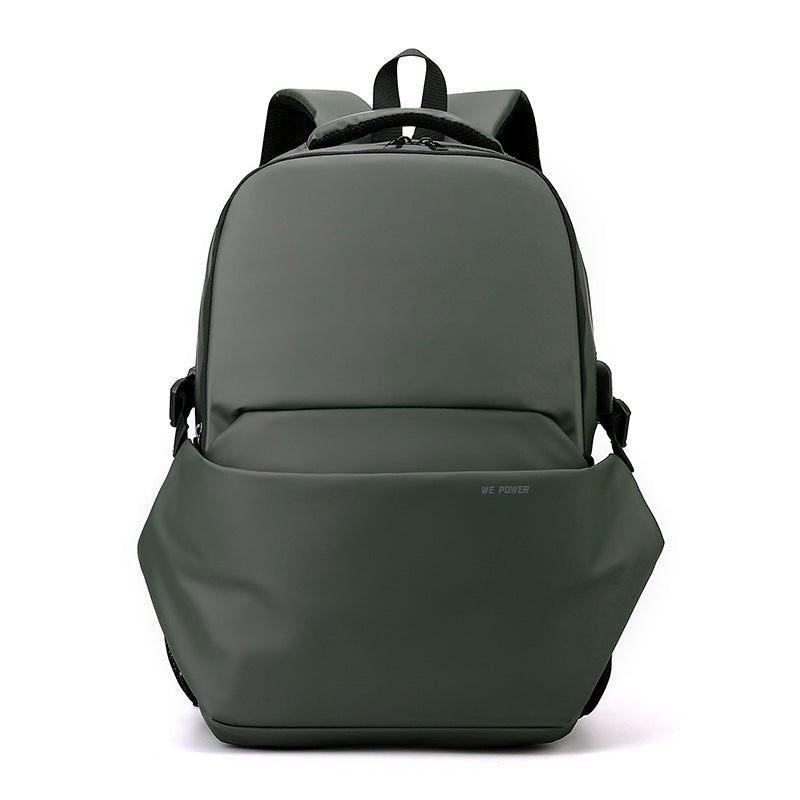 Men's Business Large Capacity Computer Trendy Leather Backpacks