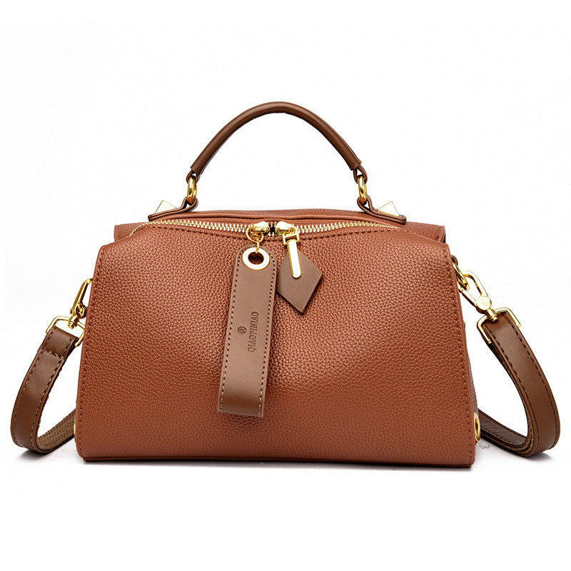 Women's Pillow Retro Soft Stylish Good Texture Handbags