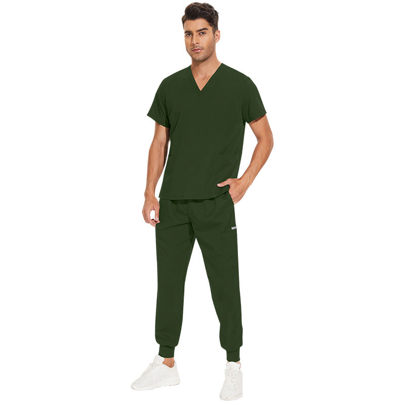 Women's & Men's & Washing Surgeon Disposable Protective Coveralls Work Uniform