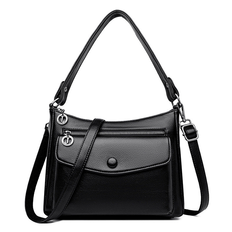 Women's Versatile Unique Mom Temperament Commute Shoulder Bags