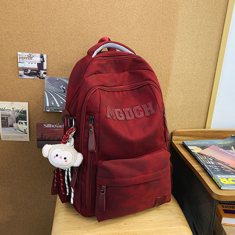 Women's Trendy Simple High College Large Capacity Middle School Students' Schoolbags