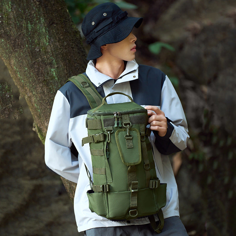 Men's Large Capacity Waterproof Fishing Lure Sports Backpacks