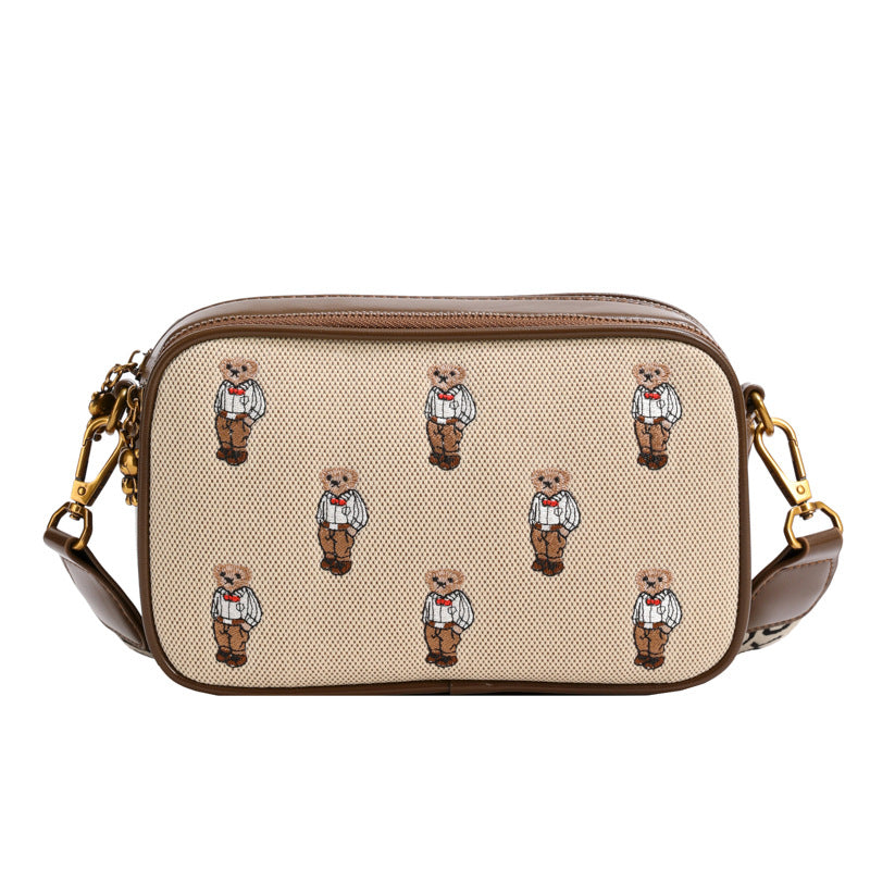 Women's Slouchy Stylish Source Cartoon Canvas Bags