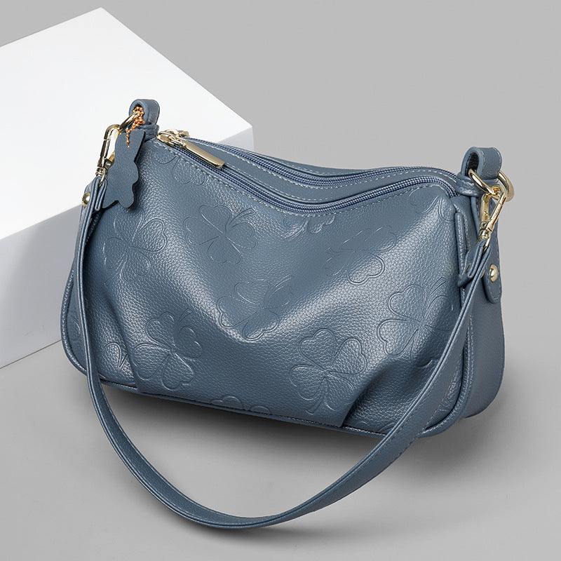 Women's Soft Leather Large Capacity Dumpling Crossbody Bags