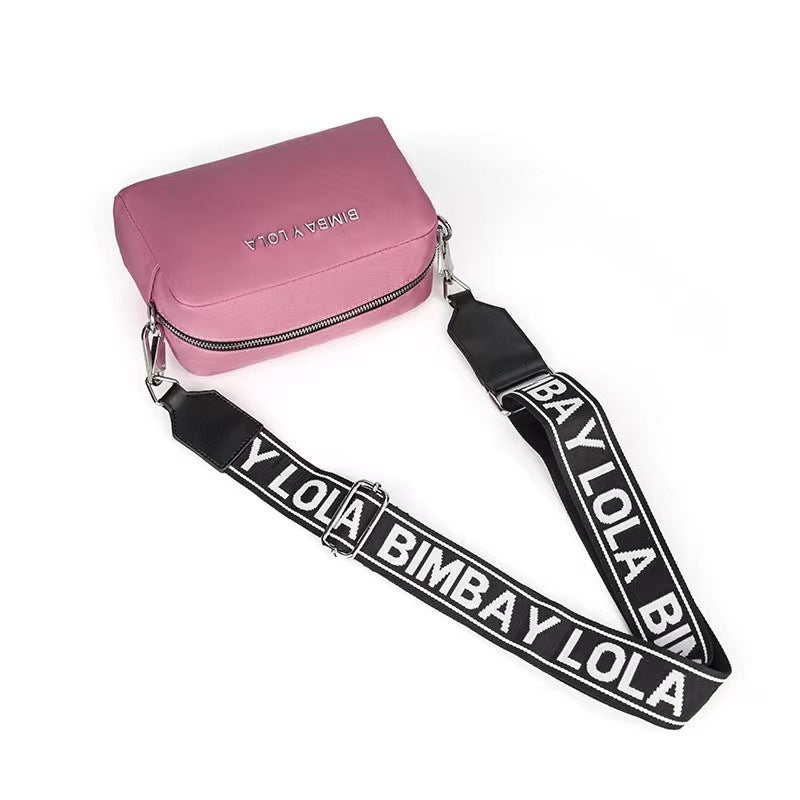 Stylish Women's Spanish Detachable Strap Letter Shoulder Bags