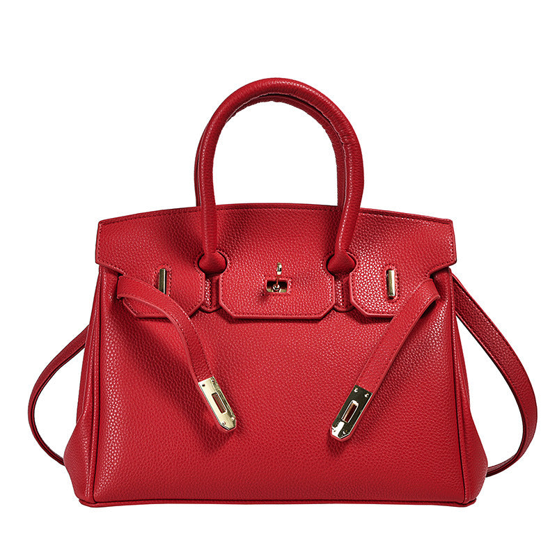 Women's Large Capacity Portable Kelly Light Luxury Handbags