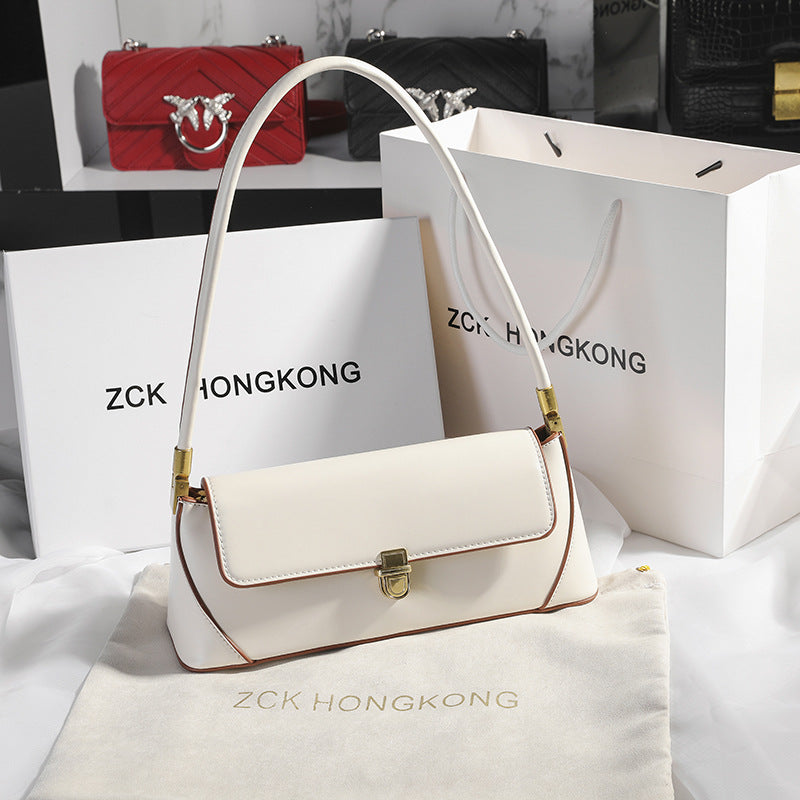 Women's Surrogate Shopping Genuine Leather Trendy Design Shoulder Bags