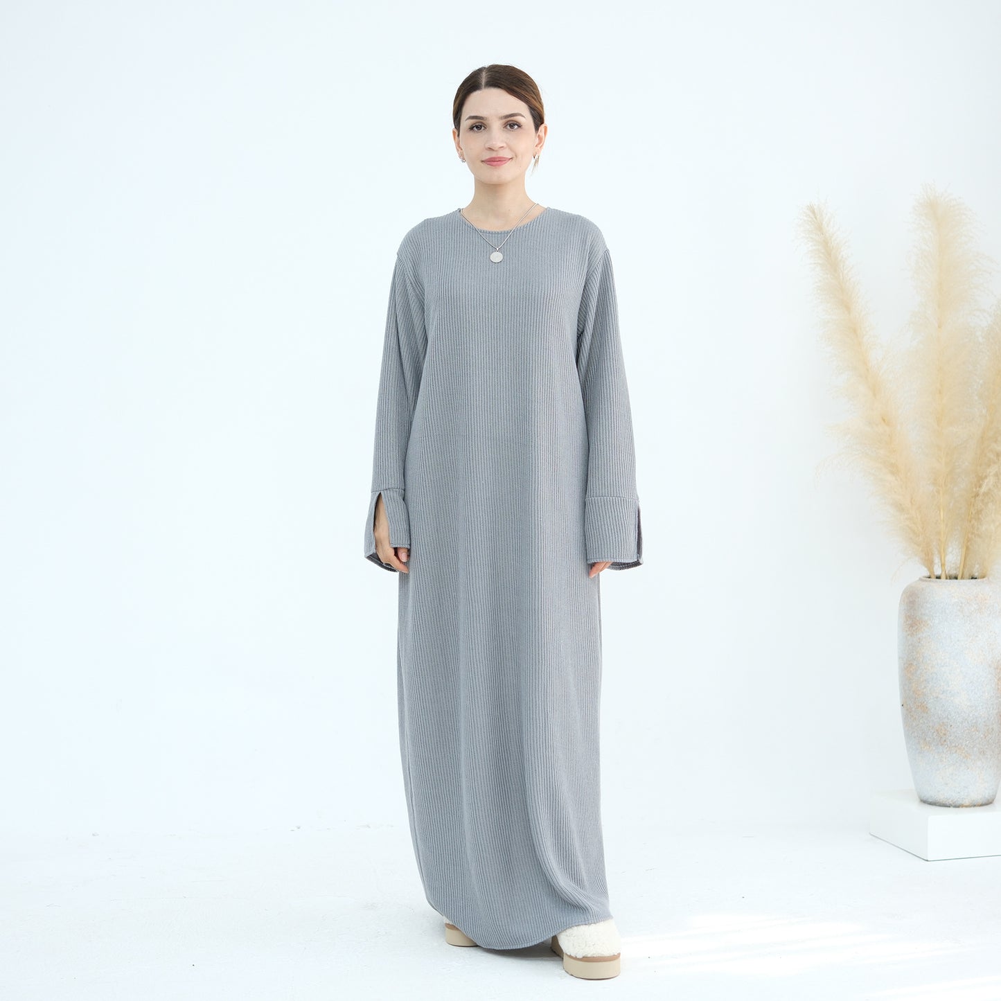 Casual Comfortable Thickened Knitting Loose Dress Dresses