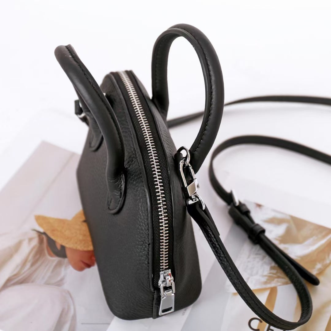 Women's Mini Shell Genuine Leather High-grade Handbags