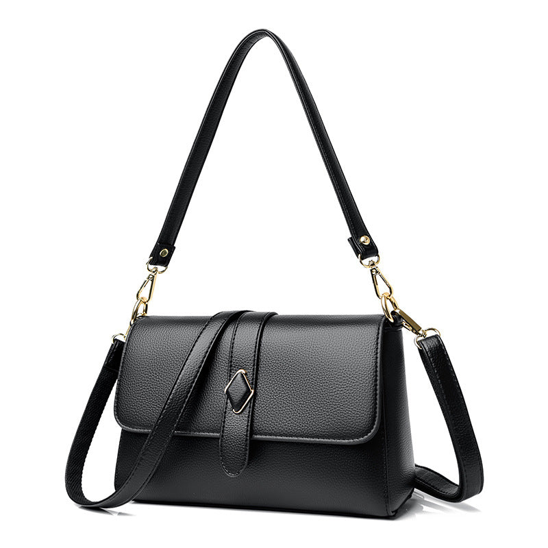 Women's Spring Soft Leather Large Capacity Classic Versatile Shoulder Bags