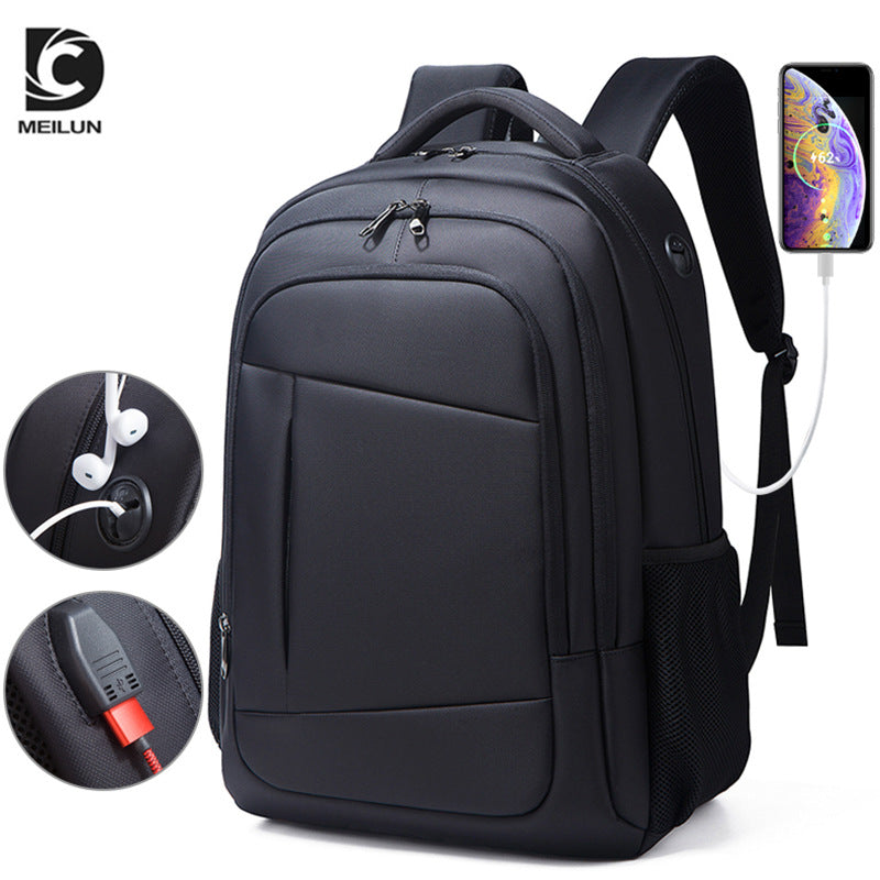 Women's & Men's Large Capacity Business Trip Nylon Gift Inch Backpacks