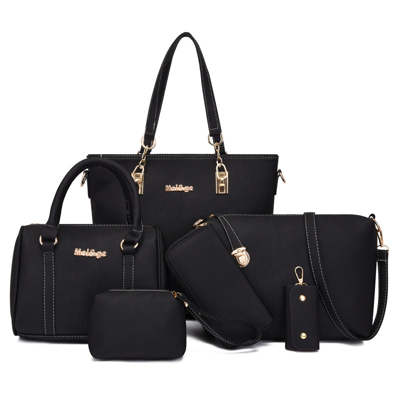 Women's Spring Fashion Retro Mother One Shoulder Bags