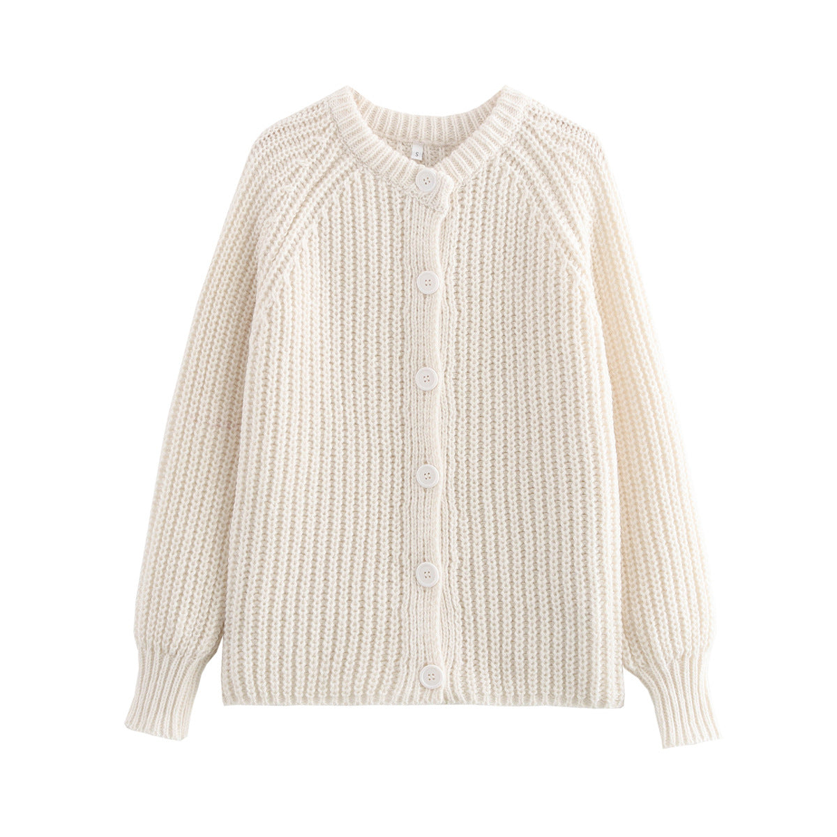 Women's Autumn Solid Color Long-sleeved Knitted For Coats