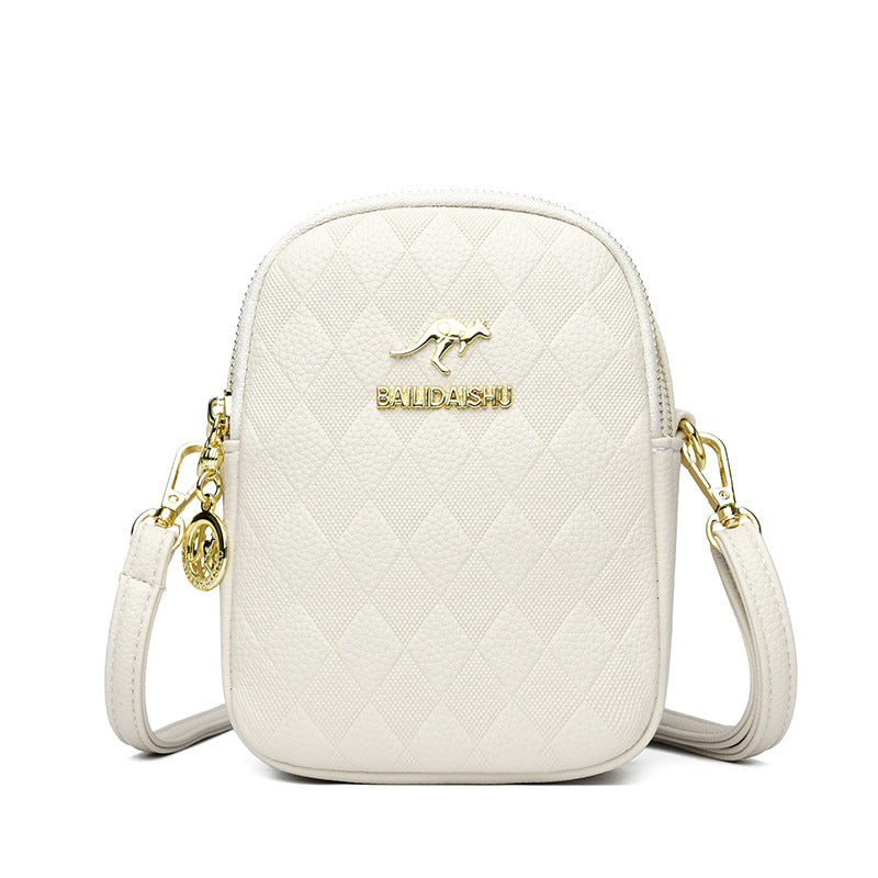 Women's Popular Plain Kangaroo Alligator Print Handbags