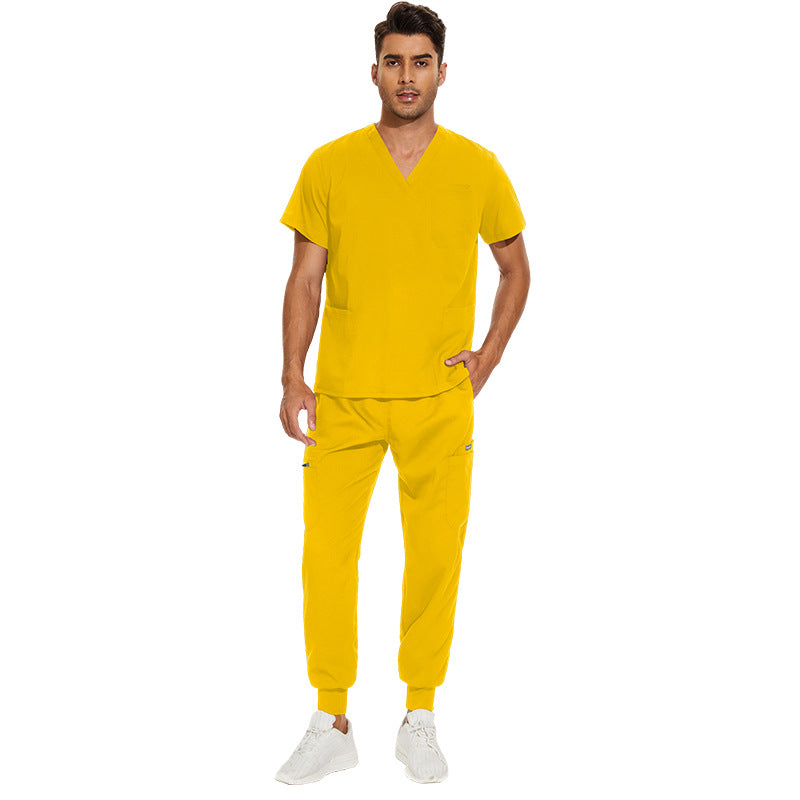 Women's & Men's & Washing Surgeon Disposable Protective Coveralls Work Uniform