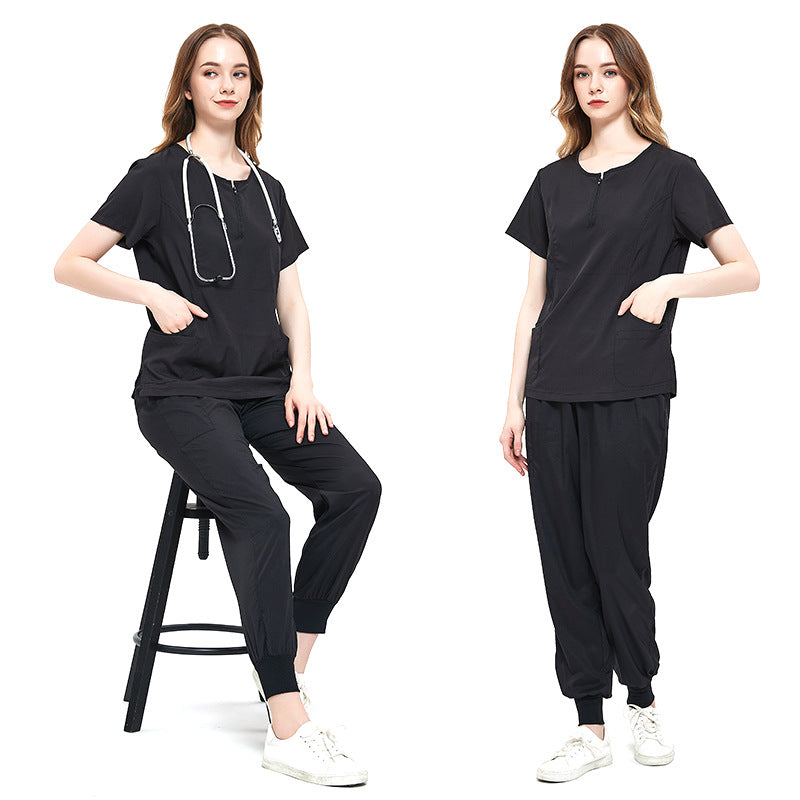 Split Undergarments Nursing Work Uniforms Elastic Uniform