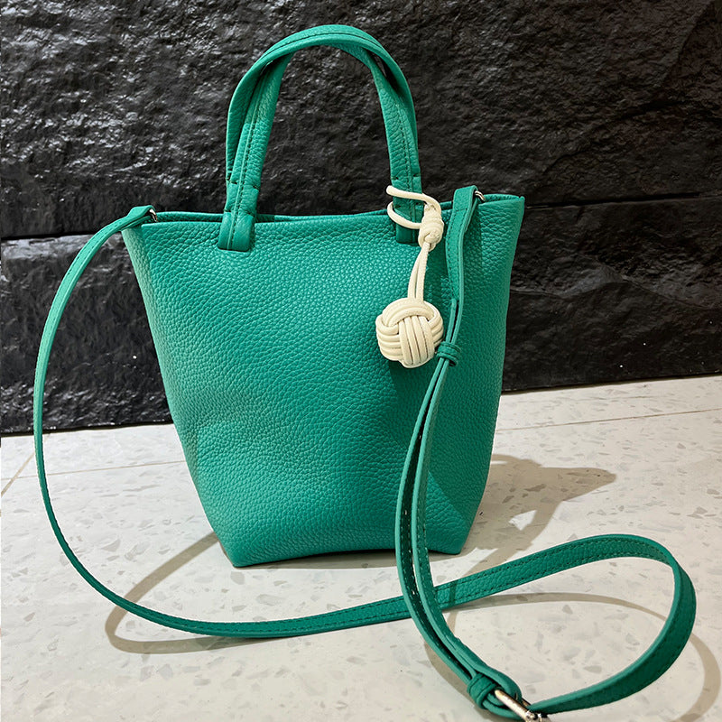 Women's Soft Leather Simple High Sense Shoulder Bags