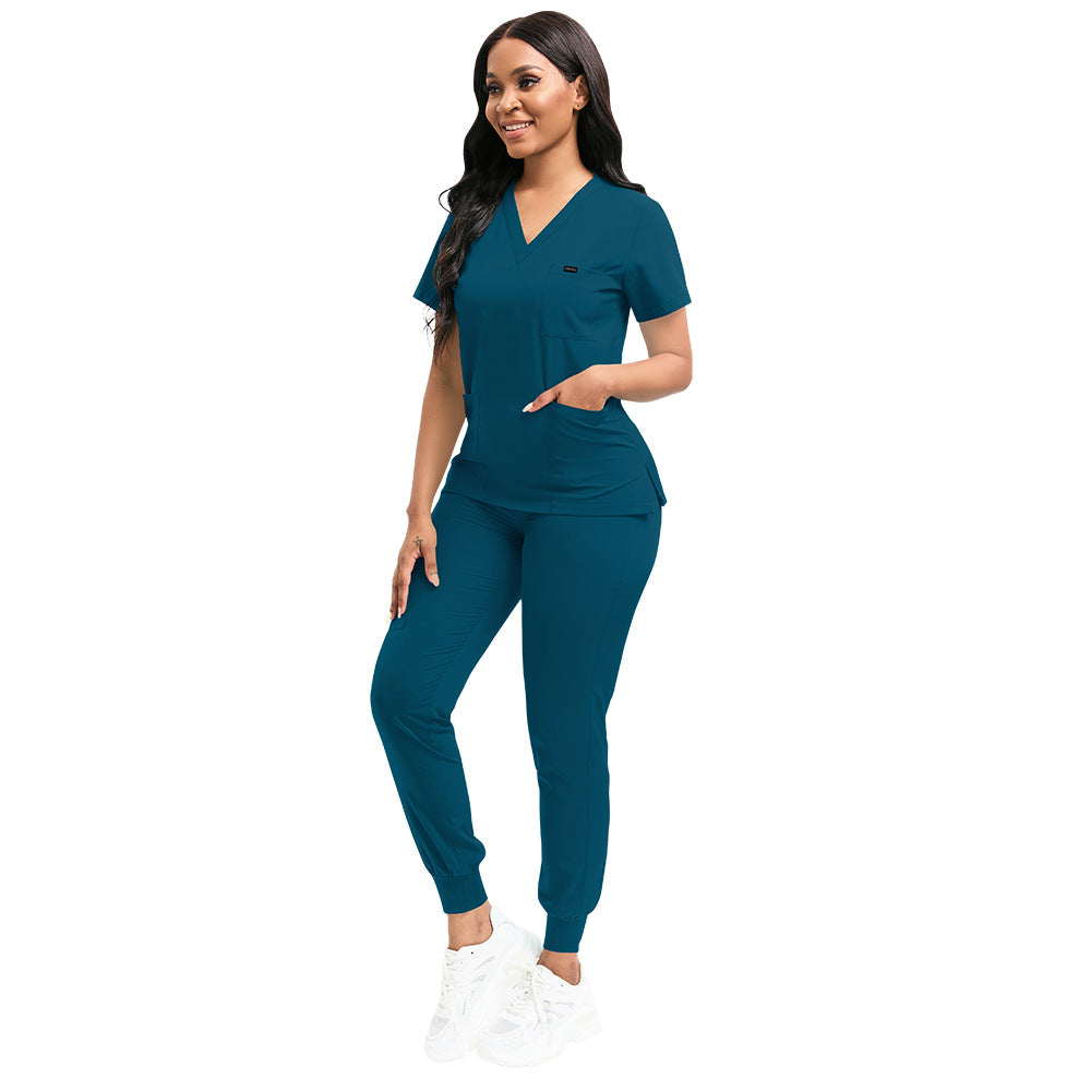 Men's Clinic Nurse Work Clothes Neutral Scrub Nursing Uniform