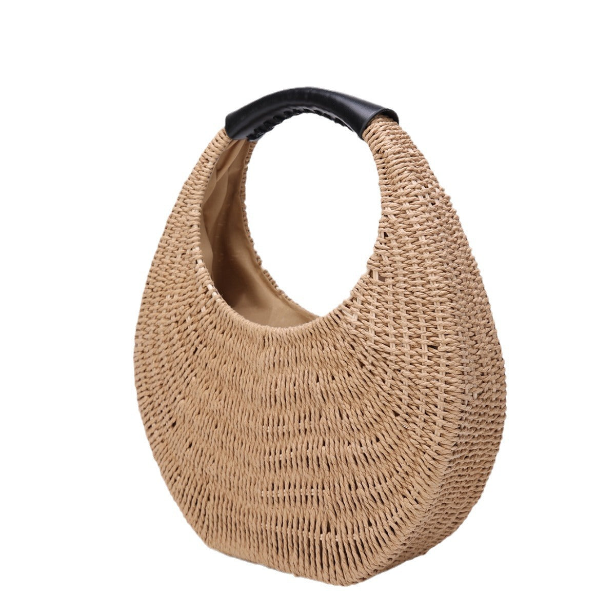 Women's Thailand Straw Niche Portable French Woven Seaside Handbags