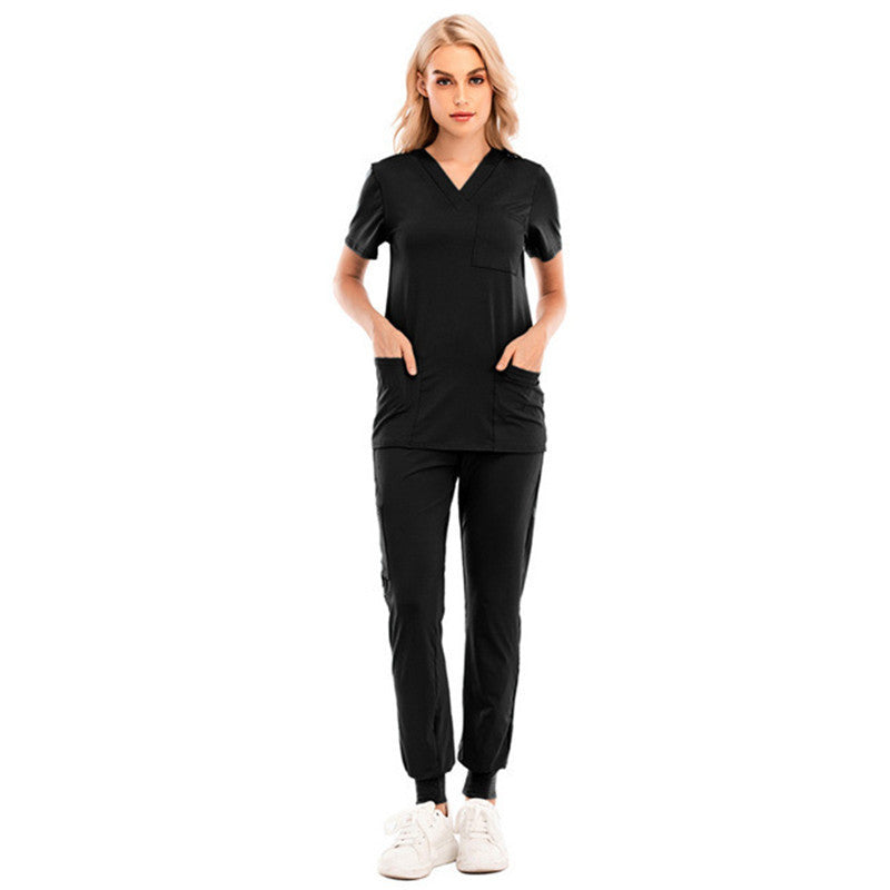 Sports Leisure Jogger Solid Color Sleeve Uniform