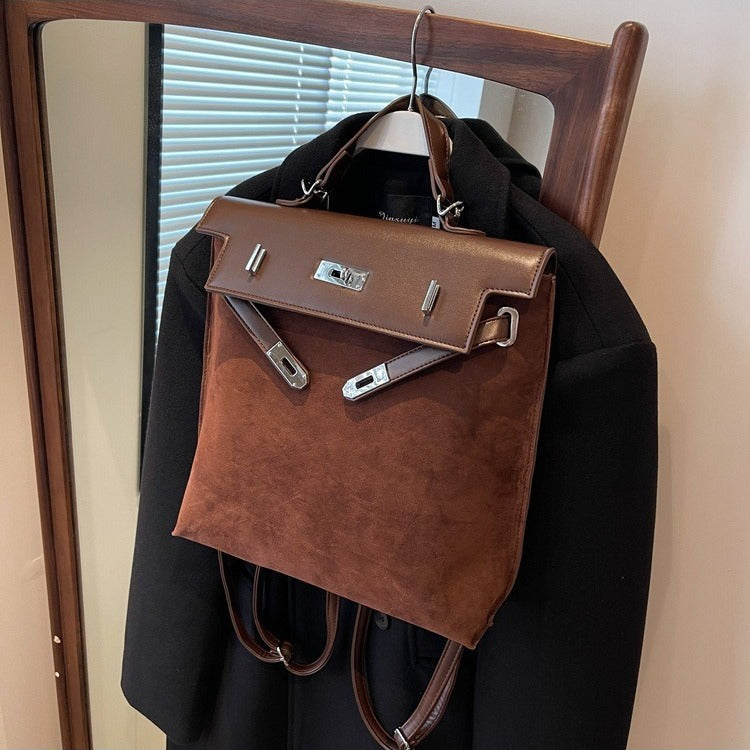 Women's Portable Commuter Fashionable Niche Large Capacity Shoulder Bags