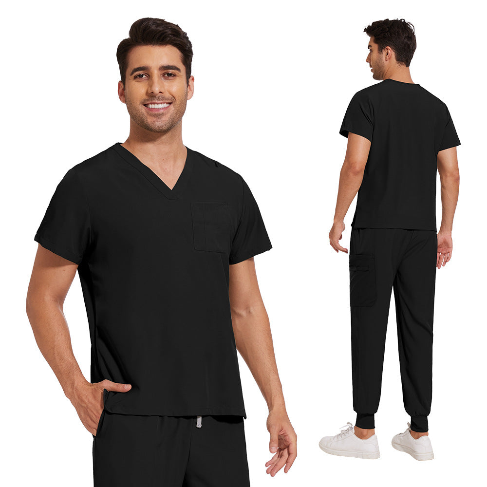 Doctors Nurses Frosted Thin Comfortable Breathable Uniform