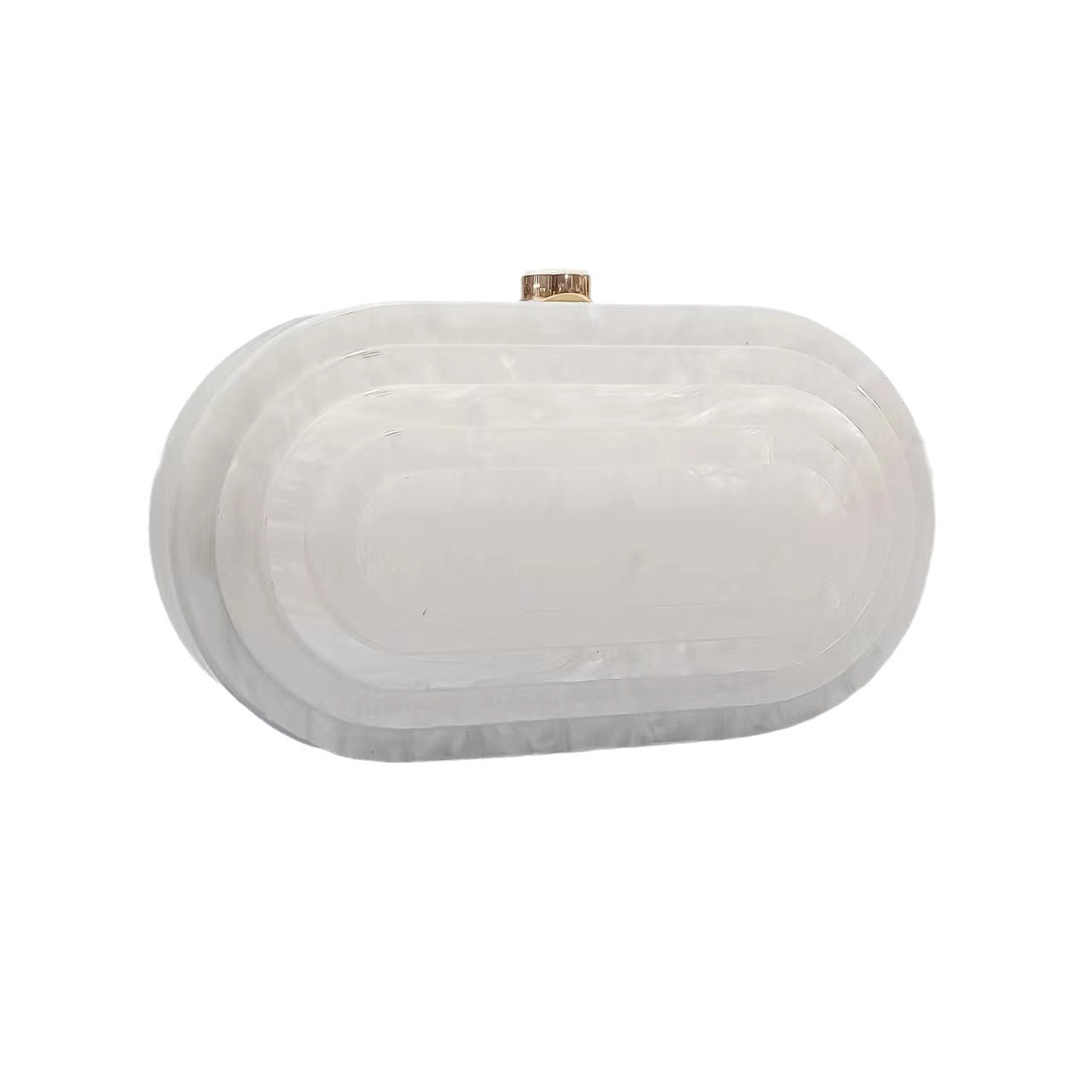 Women's Summer Dinner Retro Splicing Trendy Acrylic Bags