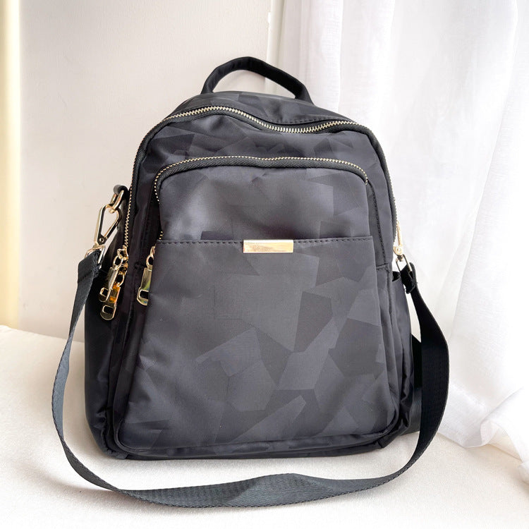Women's Waterproof Nylon Cloth Fashion Simple Backpacks