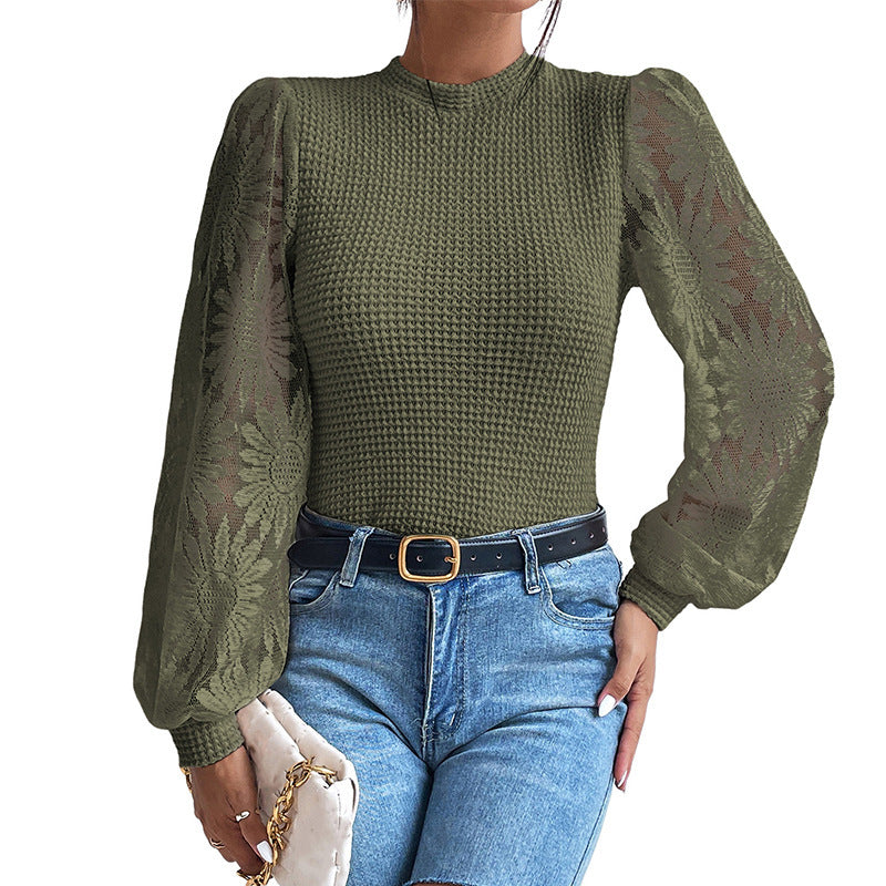 Women's Neck Pullover Autumn Fashion Hundred Pineapple Knitwear