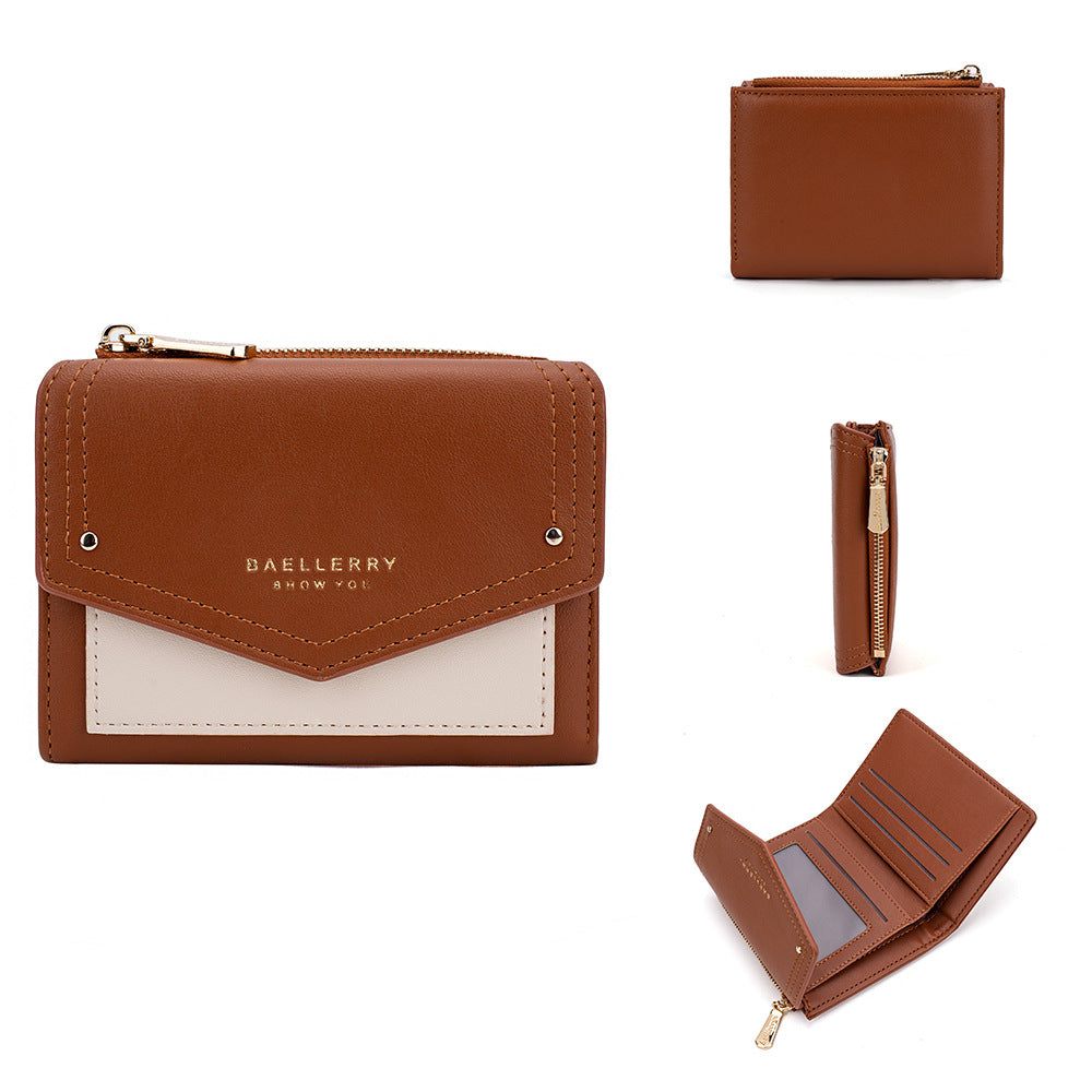 Women's Short Fashion Korean Multi Slots Ladies Wallet